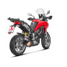 Akrapovic Titane approved muffler Ducati Multistrada 950 17-