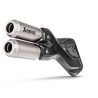 Akrapovic Titane approved muffler Ducati Multistrada 950 17-