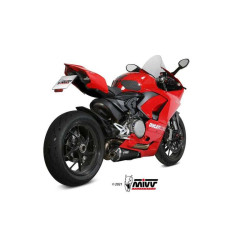 Silencieux Mivv DELTA RACE Inox noir (D.046.LDRB) Ducati Panigale V2/Streetfighter V2 2