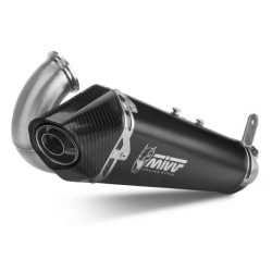Silencieux Mivv DELTA RACE Inox noir (D.046.LDRB) Ducati Panigale V2/Streetfighter V2