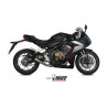 Complete line Mivv MK3 Inox black (H.072.SM3B) Honda CB650R/CB650R Neo Sports Café