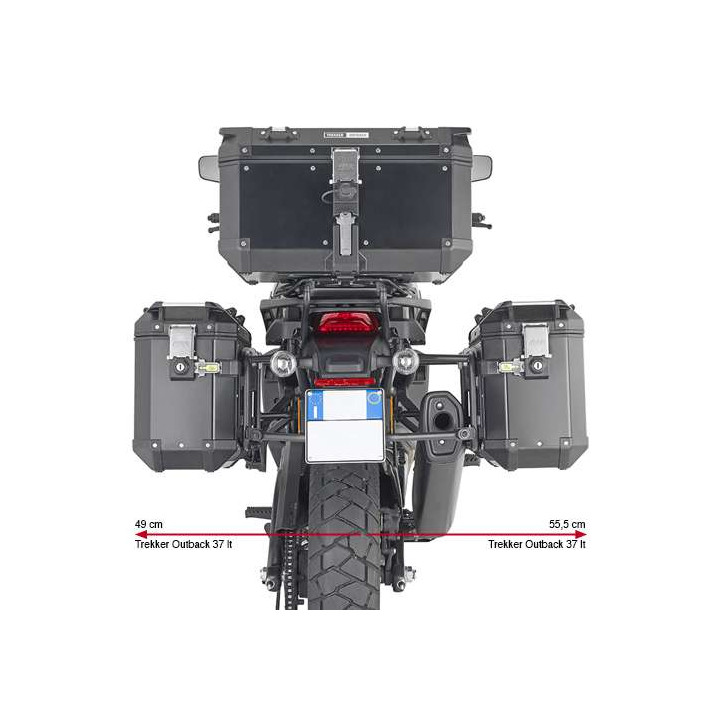 Support valises Givi MONOKEY CAM-SIDE PLO8400CAM Harley-Davidson Pan America 1250 2021-2022