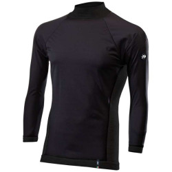 Maillot thermique moto SIXS TS4 MERINOS BLACK