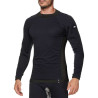 Maillot thermique moto SIXS TS4 MERINOS BLACK