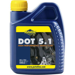 Liquide de frein Putoline DOT 5.1 500 ml