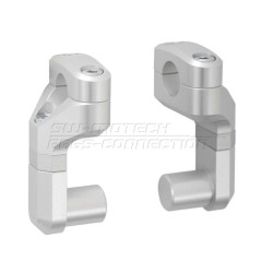Universal riser with adjustable offset for 22 mm handlebars SW-Motech VARIO BARBACK