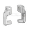 Rehausseur universel avec déport réglable pour guidon 22 mm SW-Motech VARIO BARBACK
