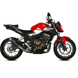 Silencieux homologué Mivv GP PRO Inox noir (H.075.LXBP) Honda CB500F 19- 2