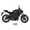 Ligne complète Mivv DELTA RACE Inox noir (Y.044.LDRB) Yamaha MT-07