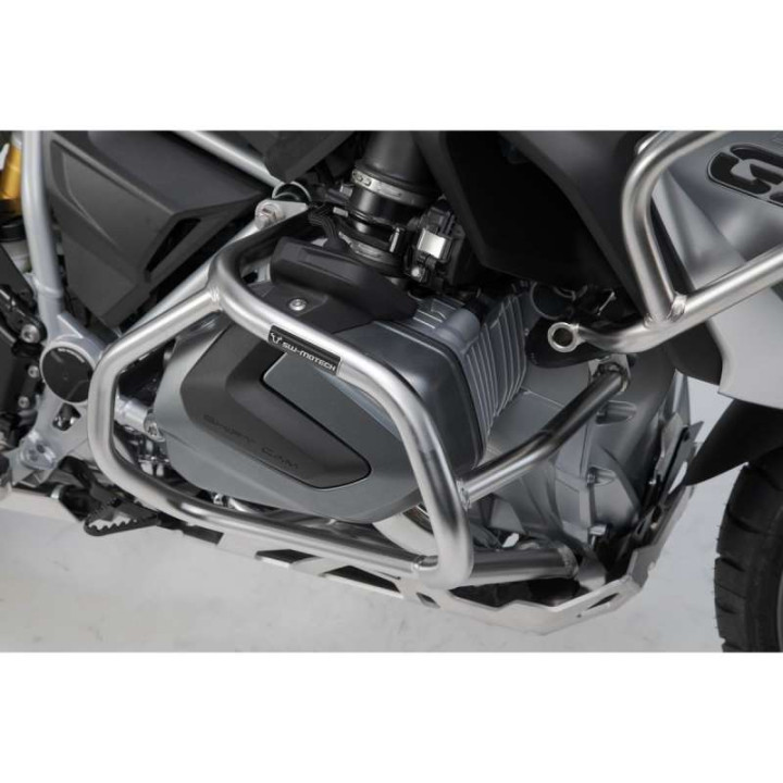 Pare-carters SW-Motech acier inox BMW R1250GS/ Adventure