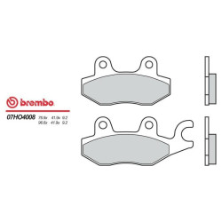 Plaquettes de frein organique Brembo 07HO4008