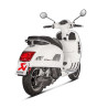 Akrapovic Inox-approved muffler Vespa GTS 125