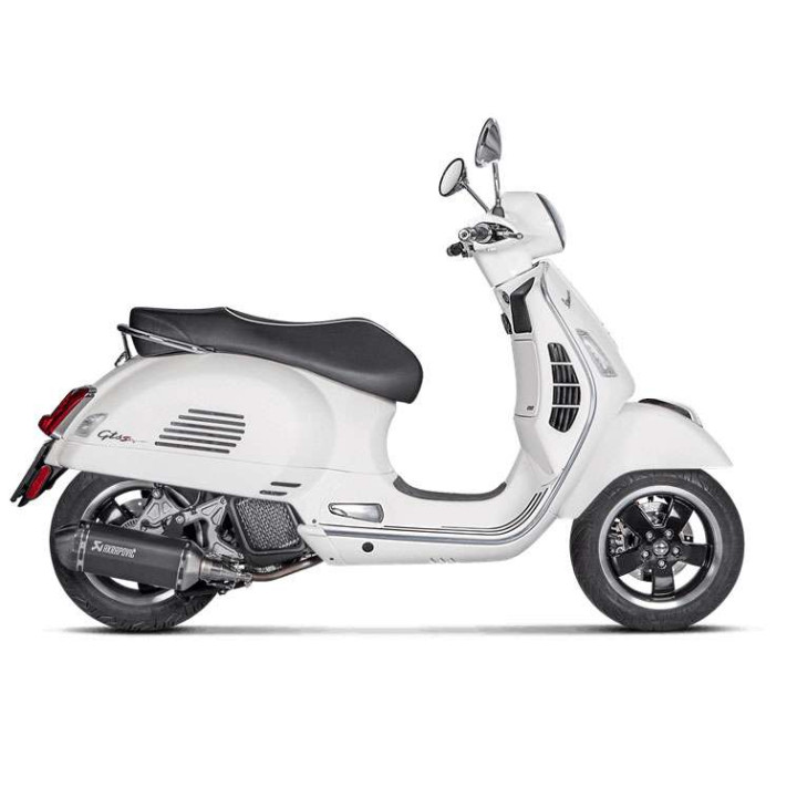 Akrapovic Inox-approved muffler Vespa GTS 125