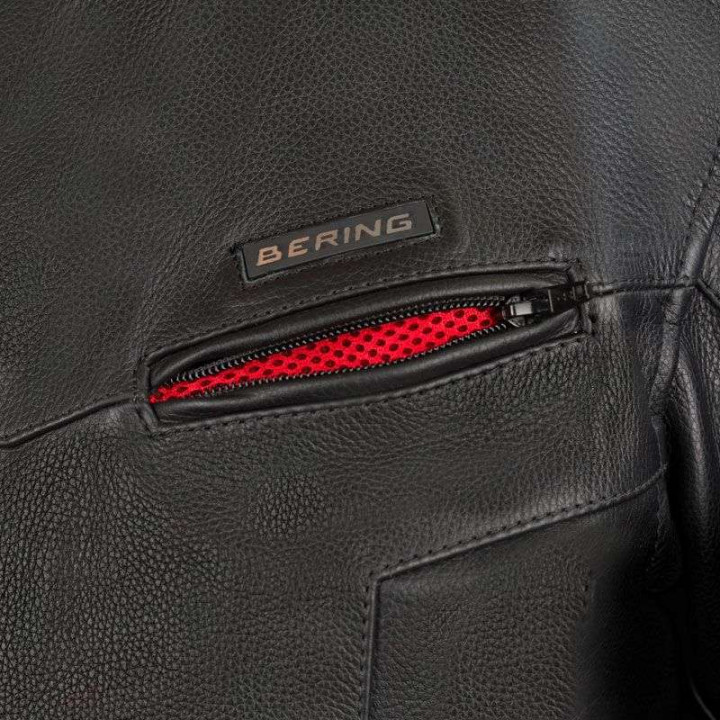 Blouson moto cuir Bering GRINGO Grande Taille