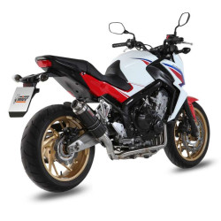 Complete Mivv GP Carbone homologated line (H.055.L2S) Honda CB650F 2