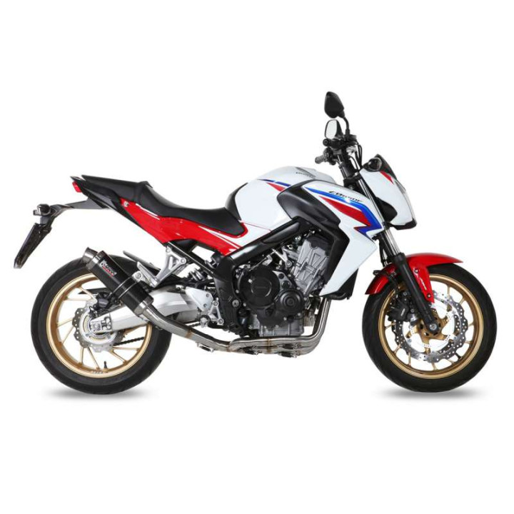 Ligne complète homologuée Mivv GP Carbone (H.055.L2S) Honda CB650F