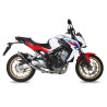 Ligne complète homologuée Mivv GP Carbone (H.055.L2S) Honda CB650F