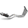 Ligne complète homologuée Mivv GP Carbone (H.055.L2S) Honda CB650F