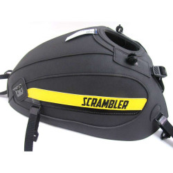 Tapis de réservoir Bagster noir mat bouton d'or noir (1692C) Ducati SCRAMBLER 800