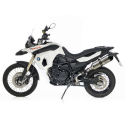 Approved muffler LeoVince LV ONE EVO Inox BMW F650GS / F700GS / F800GS 2