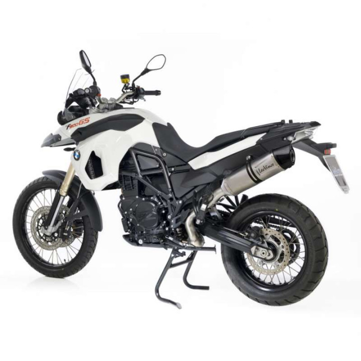 Approved muffler LeoVince LV ONE EVO Inox BMW F650GS / F700GS / F800GS