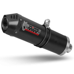 Silencieux Mivv OVAL Carbone (S.049.LEC) Suzuki DL650 V-STROM 17-