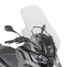 Bulle incolore Givi +19cm D5619ST Piaggio MP3 Hpe 400-400 SPORT-530 Exclusive 2022-2026
