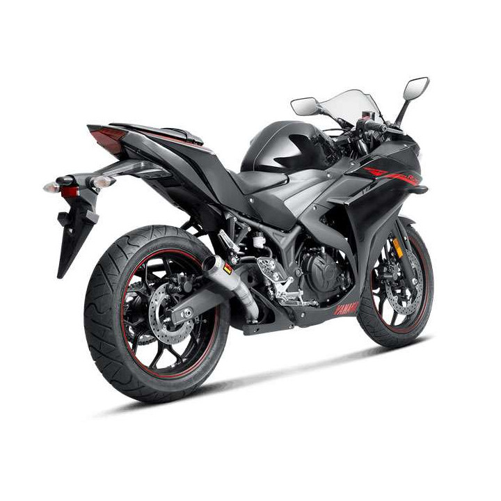Silencieux Akrapovic Inox Yamaha YZF-R25 YZF-R3