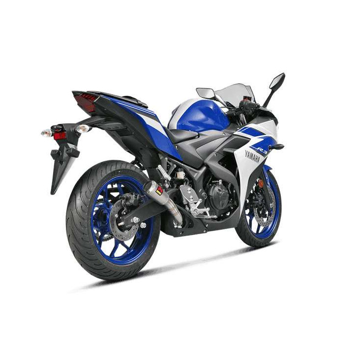 Silencieux Akrapovic Inox Yamaha YZF-R25 YZF-R3