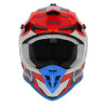 Casque moto cross Acerbis LINEAR 22.06 ROUGE/BLEU