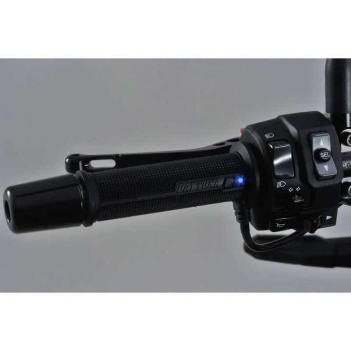 Poignées chauffantes moto Daytona DT11 120/22mm