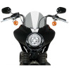 Puig MIRAGE TOURING half fairing Black Gloss (21332) HARLEY DAVIDSON SOFTAIL STREET BOB 21-