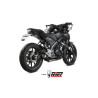 Ligne complète Mivv X-M1 Inox noir (Y.067.LC4B) Yamaha YZF-R125/MT-125