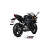 Ligne complète Mivv X-M1 Inox noir (Y.067.LC4B) Yamaha YZF-R125/MT-125