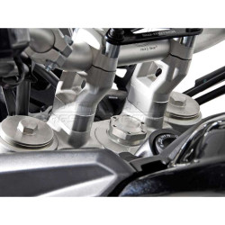 Rehausseur guidon SW-Motech +20mm Triumph TIGER 800/900/1200