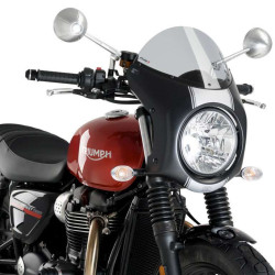 Black Puig bubble + retro fairing (9553) CB1100 / STREET TWIN