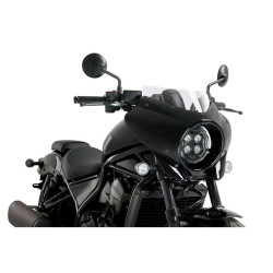 Semi-carénage Puig MIRAGE SPORT Noir Brillant (21460) HONDA CMX 1100 REBEL 2