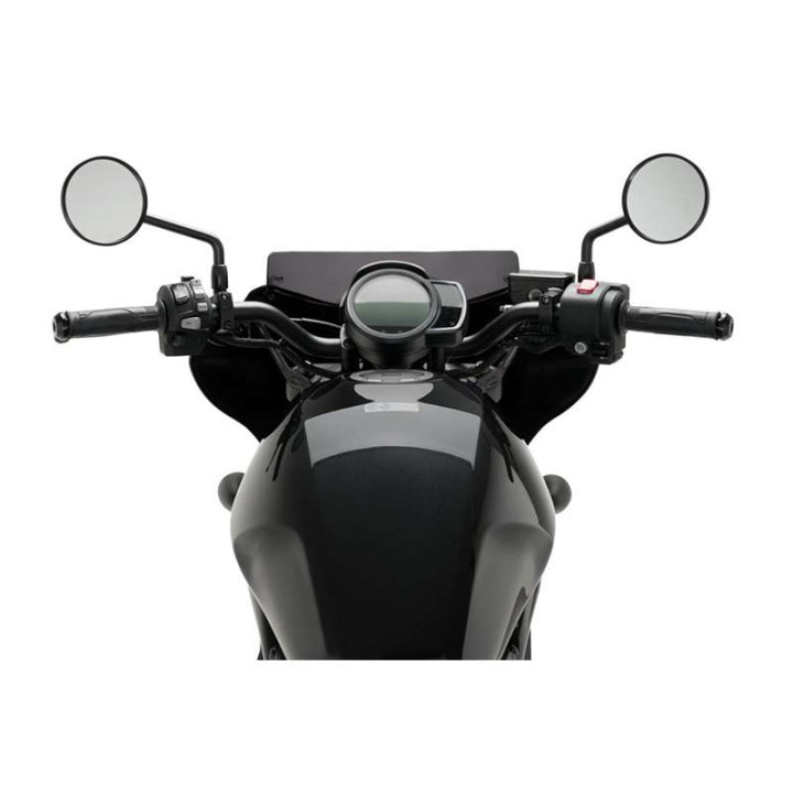 Puig MIRAGE SPORT half fairing Black Gloss (21460) HONDA CMX 1100 REBEL