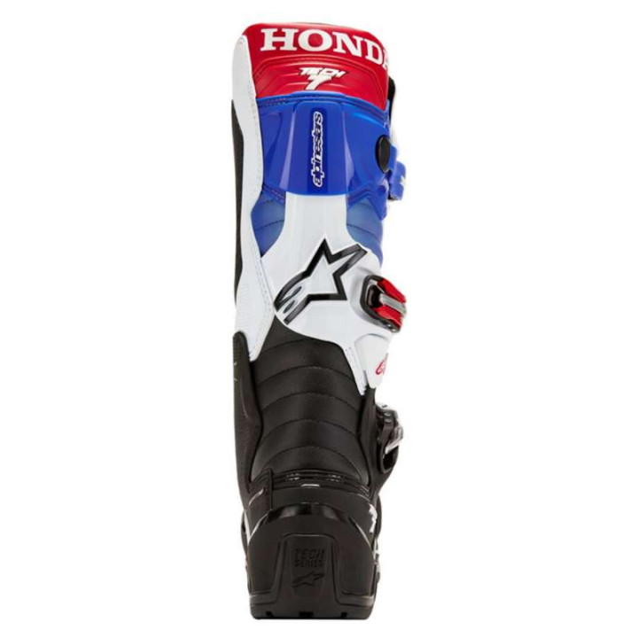 Bottes ALPINESTARS HONDA TECH 7 ENDURO Drystar Black White Blue Red