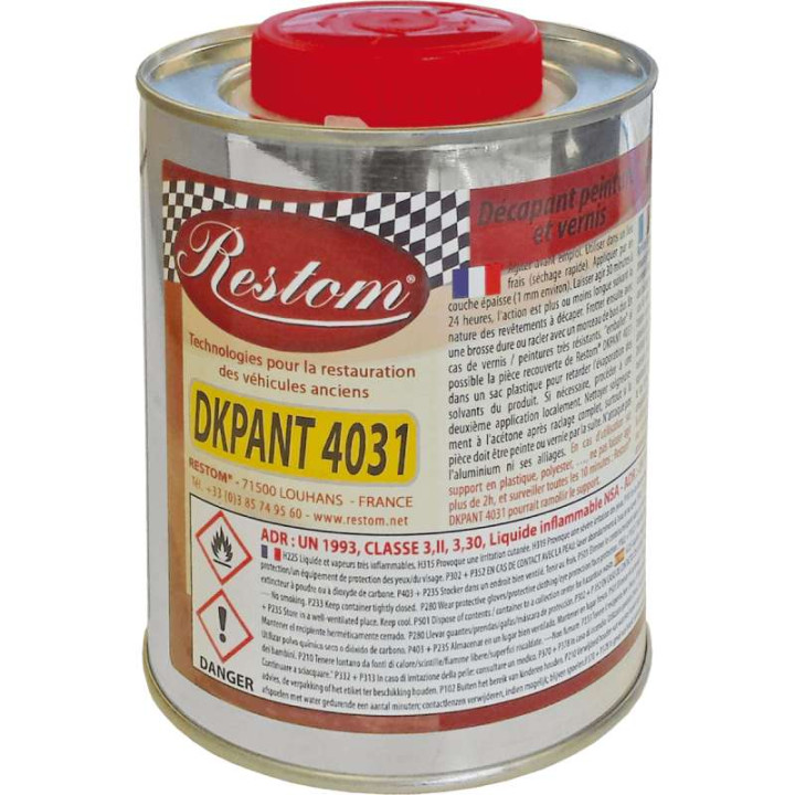 Décapant peintures et vernis RESTOM DKPANT 750 ml