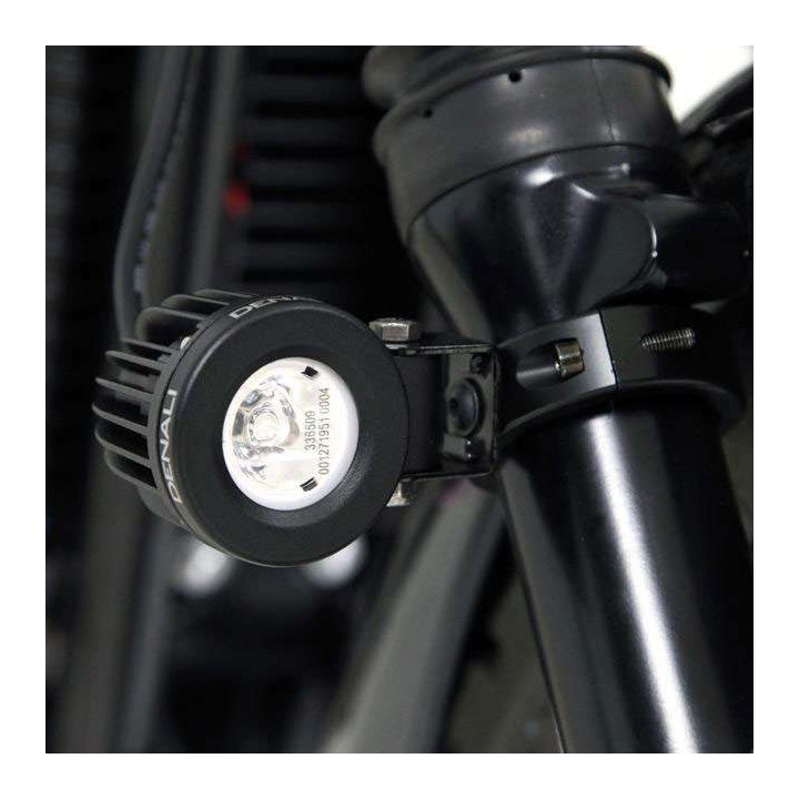 Kit for mounting DENALI lights on inverted fork tubes 50-60mm