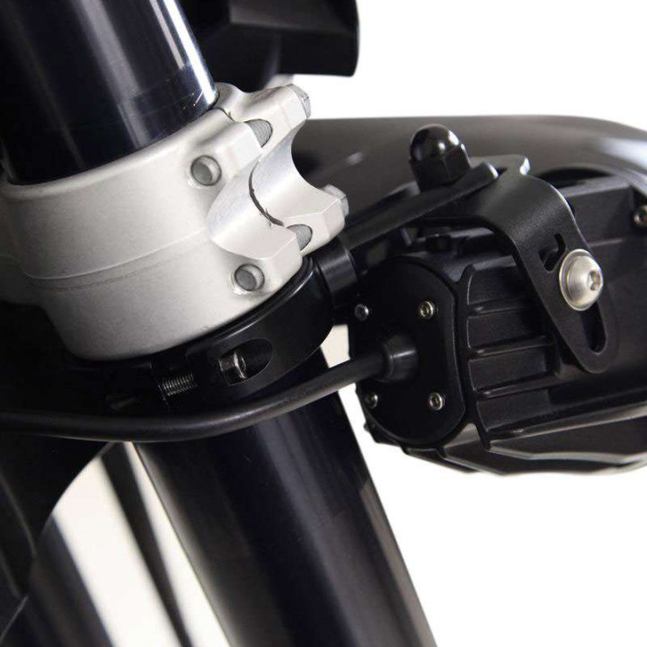 Kit for mounting DENALI lights on inverted fork tubes 50-60mm