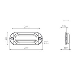 Feux clignotants arrières DENALI T3 SWITCHBACK LED (DNL.T3.10300) 2