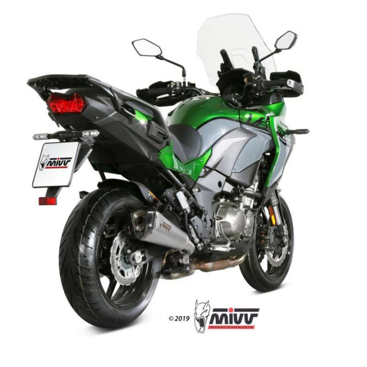 Mivv DELTA RACE stainless steel approved muffler (K.049.LDRX) VERSYS 1000 19-