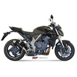 Silencieux Homologué Mivv GP Inox noir (H.041.LXB) Honda CB1000R 2