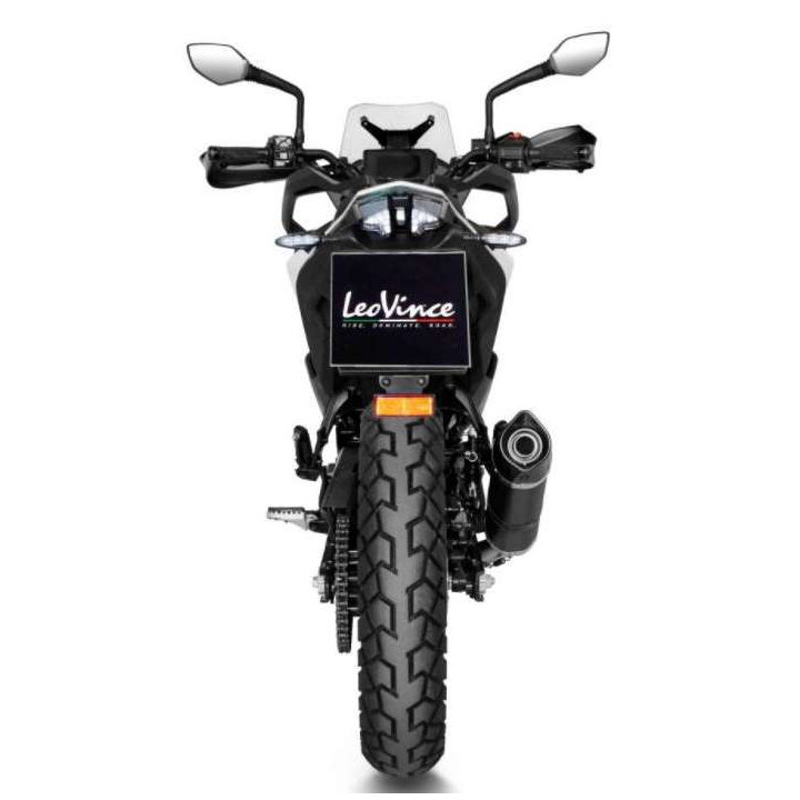 Approved muffler LeoVince LV ONE EVO Black (14346EB) KTM 390 ADVENTURE