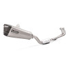 Ligne complète homologué Akrapovic RACING Titane Yamaha T-MAX 17-