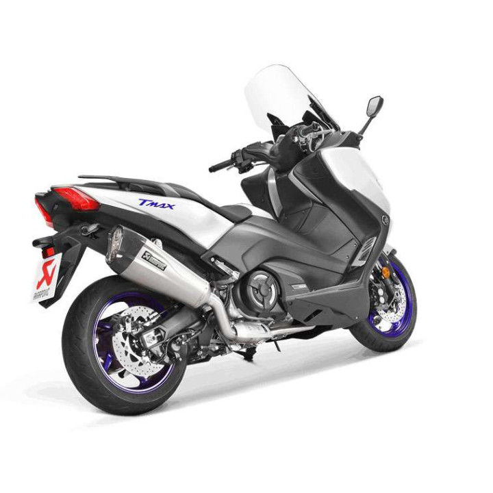 Ligne complète homologué Akrapovic RACING Titane Yamaha T-MAX 17-