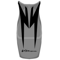 Housse de selle Bagster (2135L) Gris Clair/Noir/Lettres Noires Suzuki V-Strom 650 05