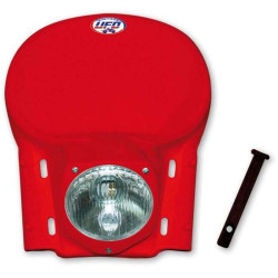 Universal vintage UFO headlight plate